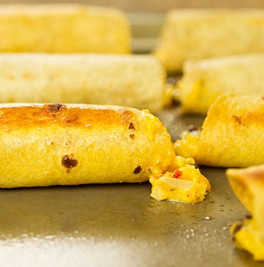 Squash taquitos