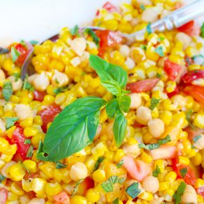 Corn and Chickpea Salad