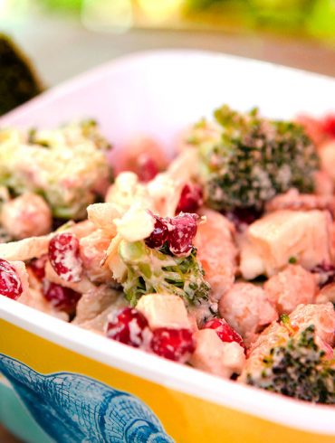 Broccoli and Pomegranate Seed Salad