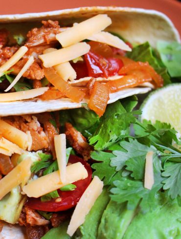 Two Slow Cooker Pork Tacos