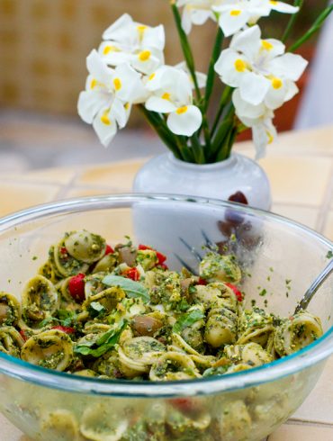 tomato Basil Orecchietti Pasta