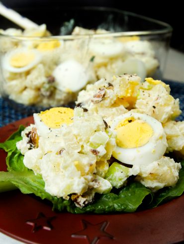 Serving of Potato Salad