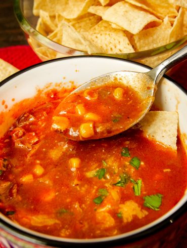 Chicken Enchilada Soup