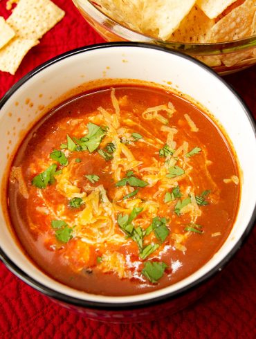 Chicken Enchilada Soup